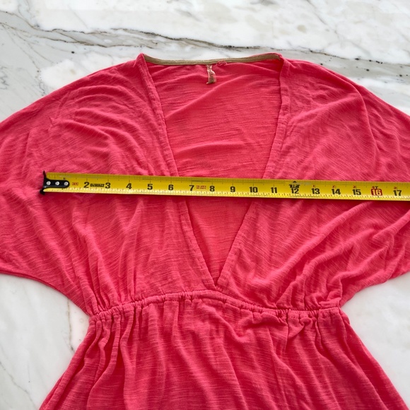 VITAMIN A CORAL TONE BEACH COVER-UP SIZE SMALL - Picture 7 of 14